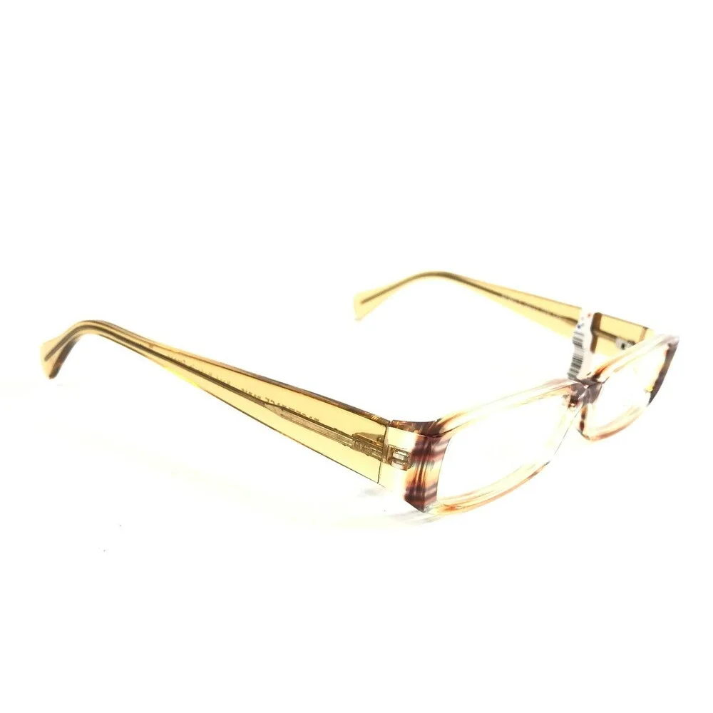 FACE A FACE Eyeglasses Frames ELVIS 1 COL.521 Clear Brown Horn 50-13-130